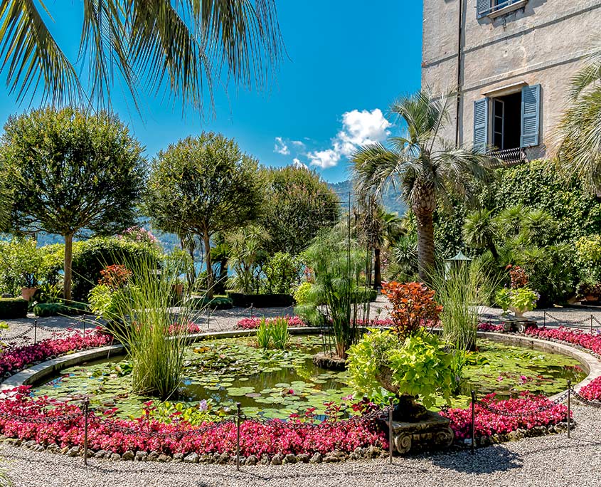 The gardens of Isola Madre, Lake Maggiore